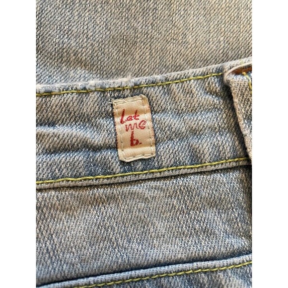 Bongo Fabulous Flare‎ Let Me Be Light Wash (RARE) Juniors Jeans Size 13 Y2K 90s - Picture 6 of 6